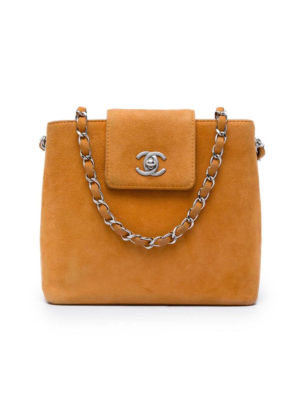 Chanel Cc Suede Handbag Pre-Loved Bag #365986C14B